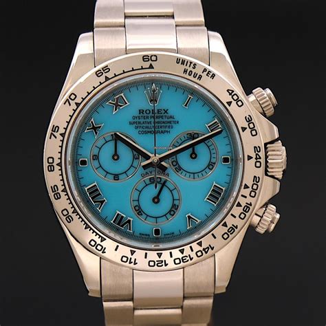 rolex daytona blue beach.